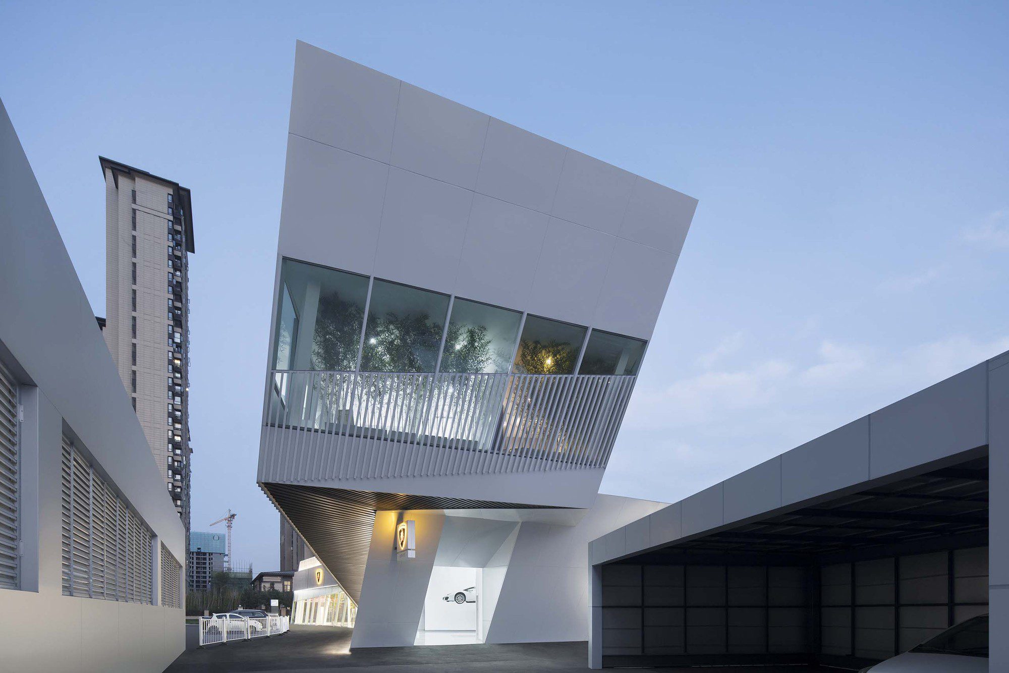 Lamborghini exhibition center in China