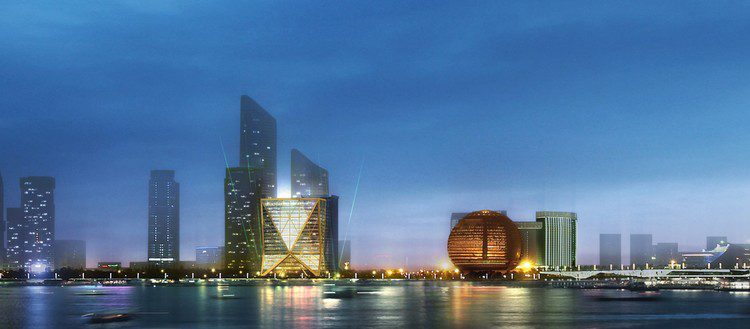 Hangzhou Central Bank Building by Norman Foster