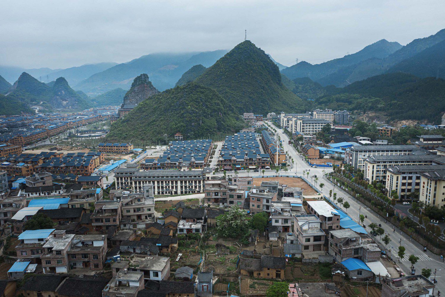 Service center for villages in China