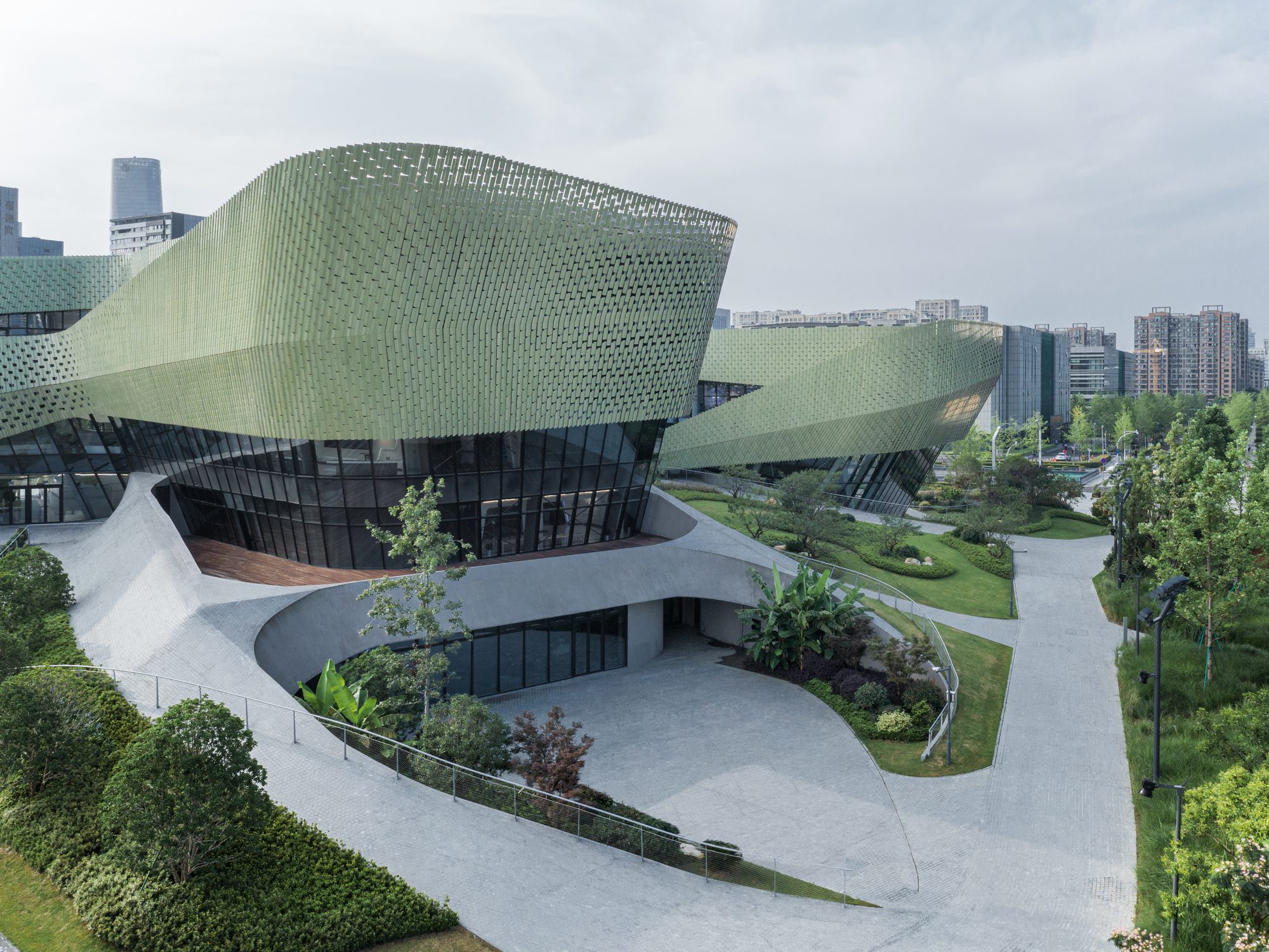 China urban planning exhibition center by playze