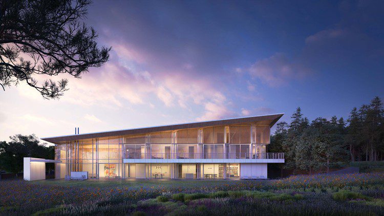 Modern Villa Prague Oaks by Richard Meier
