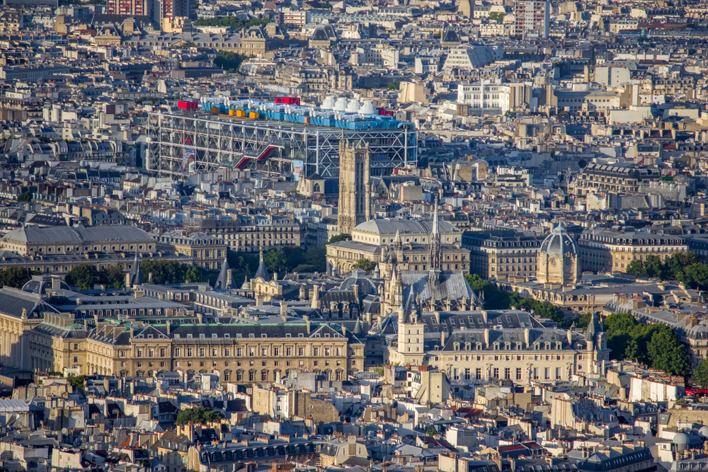 مرکز ژرژ پمپیدو (Georges pompidou center)