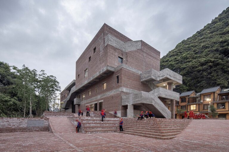 Service center for villages in China