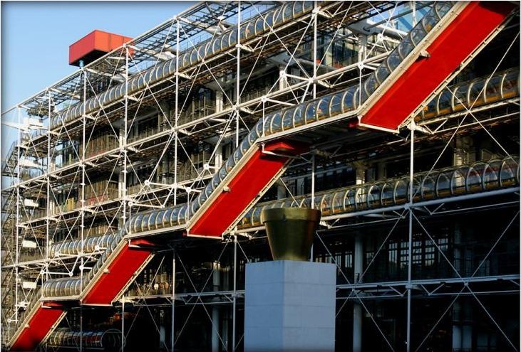 مرکز ژرژ پمپیدو (Georges pompidou center)