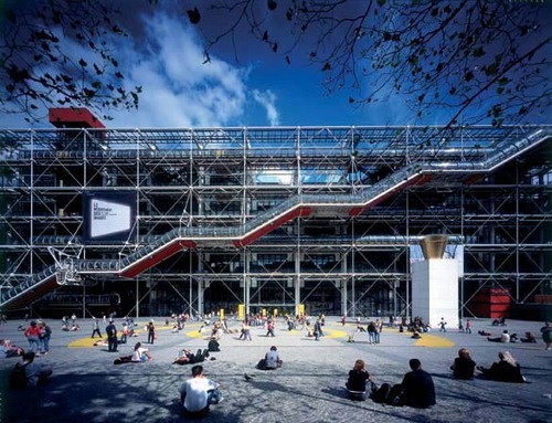 مرکز ژرژ پمپیدو (Georges pompidou center)