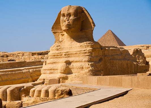 حرم بزرگ گیزا یا جیزه و مجسمه ابوالهول