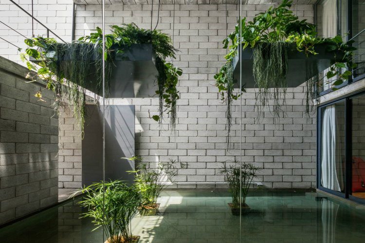 بلوک‌های بتنی در معماری