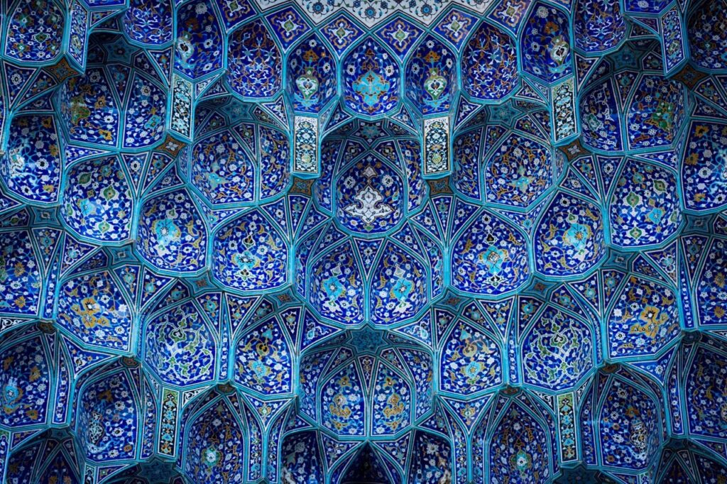 رنگ آبی ایرانی